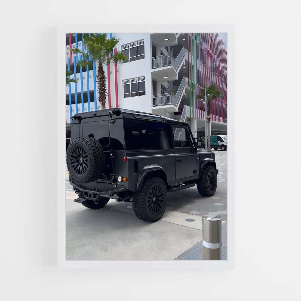 Poster Off-Road Adventure – affiche Land Rover (vue 3)